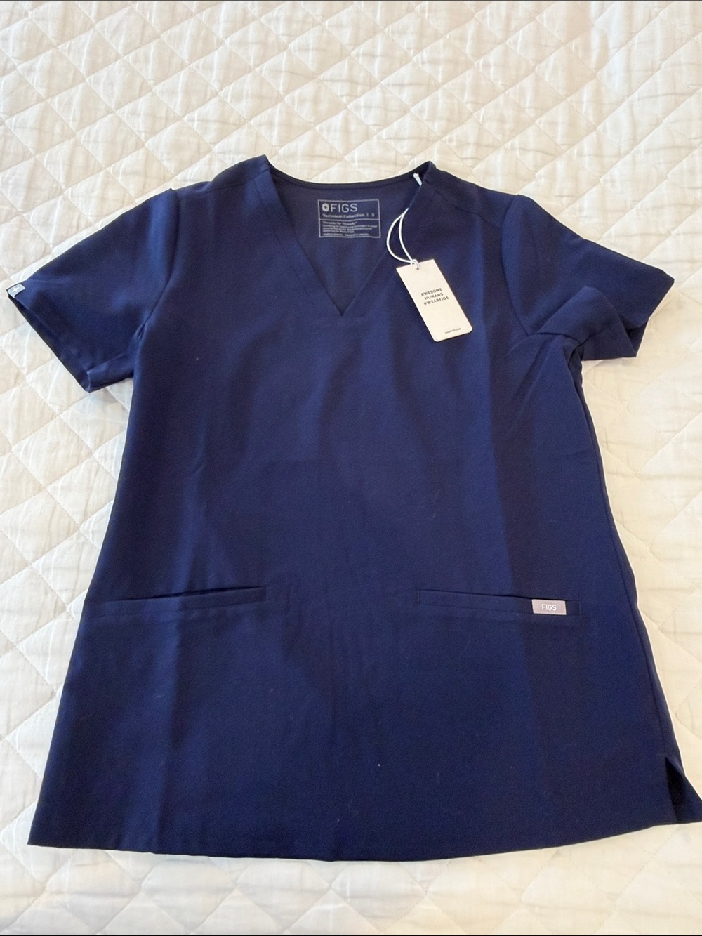 Figs Casma Scrub top NWT